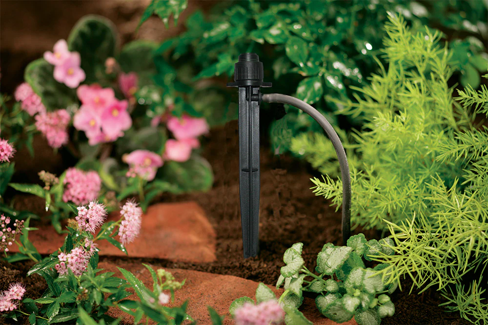 Shrub & Flower Bed Drip Kit With Timer - OrbitOnline