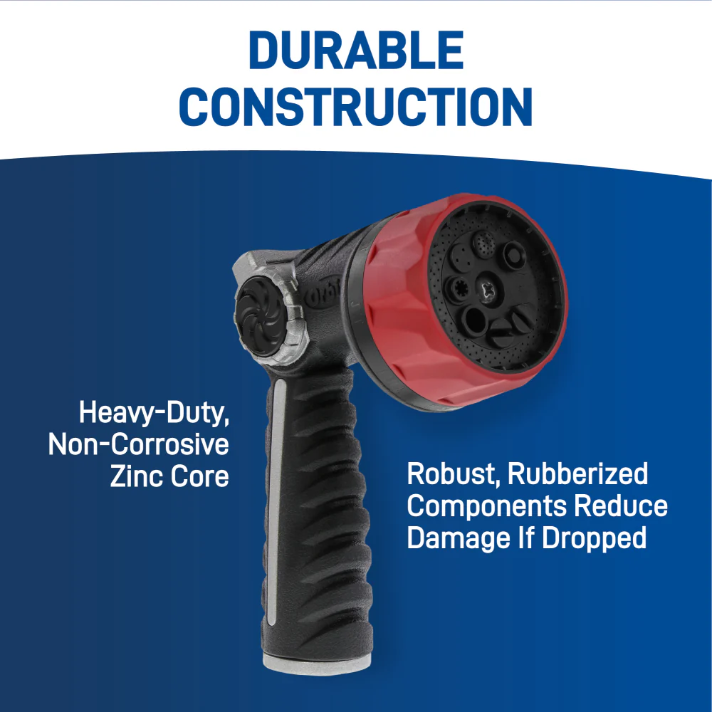 Pro Series 8-Pattern Thumb Control Nozzle - OrbitOnline