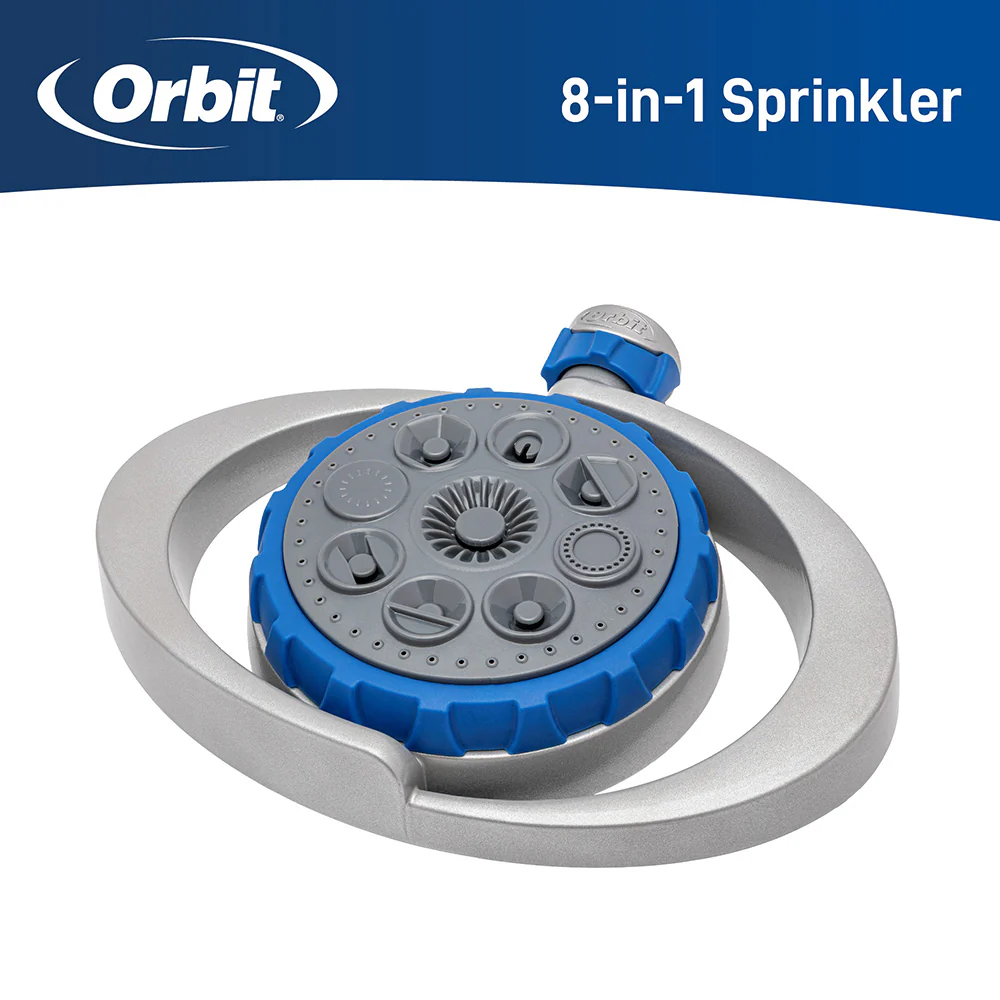 Orbit Metal 8-Pattern Turret Sprinkler - OrbitOnline