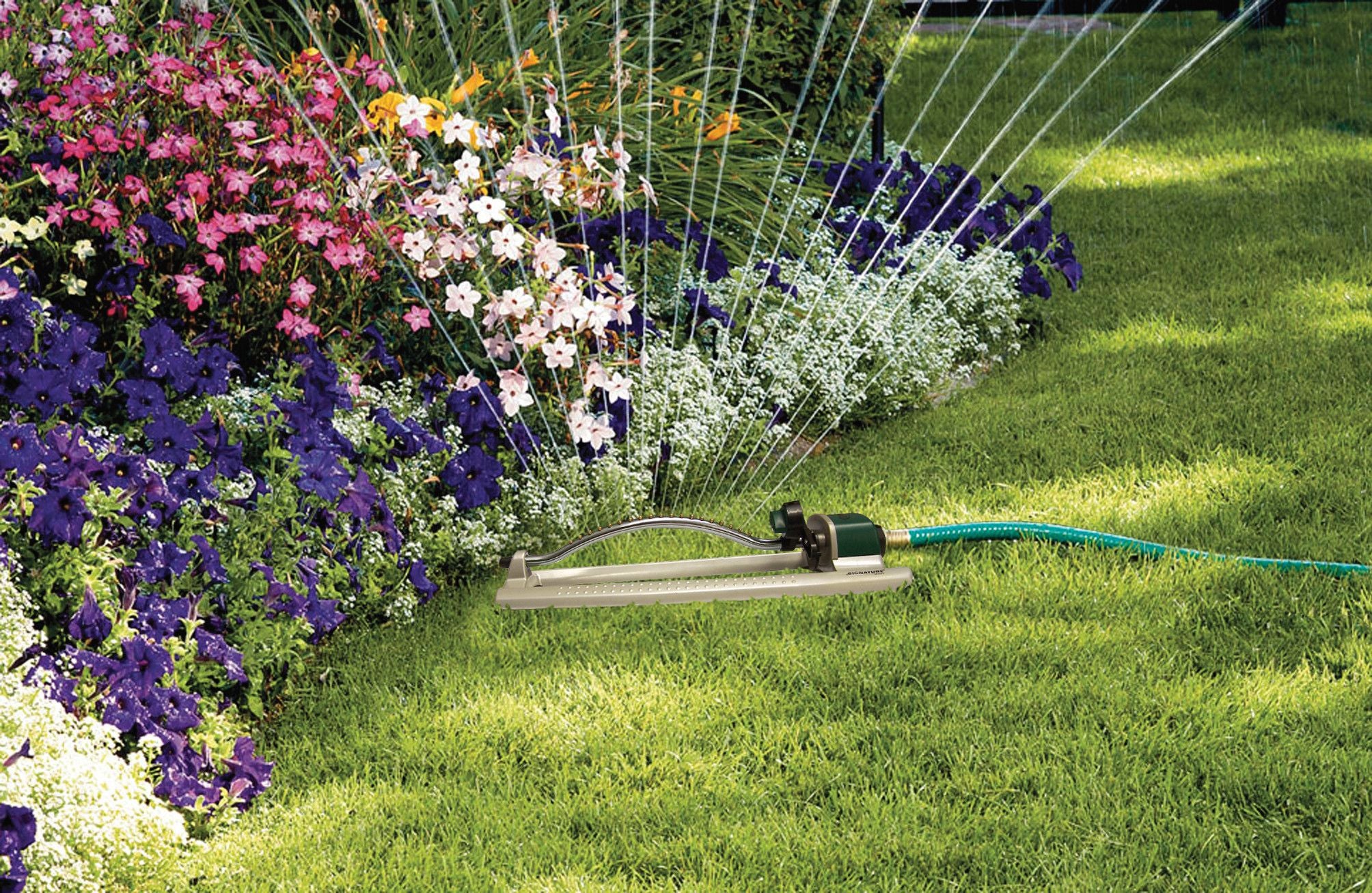 Signature Sprinkle Rhead Signature Series 3600 Sq. Ft. Metal Oscillating Sprinkler - OrbitOnline