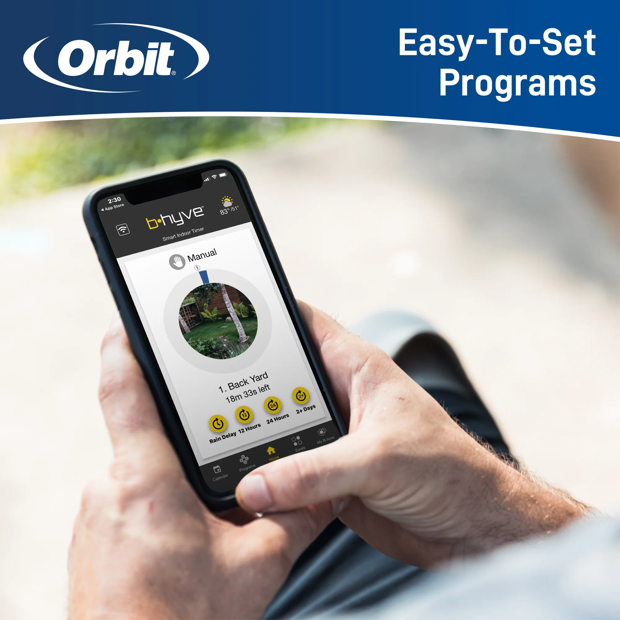 B-hyve Smart Indoor/Outdoor Irrigation Controller - OrbitOnline