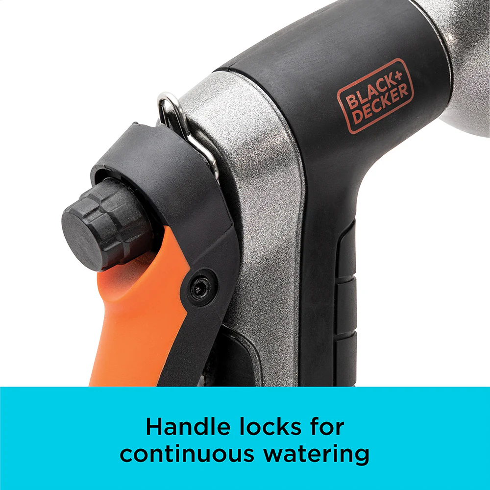 BLACK+DECKER® Dial 7 Pattern Rear Trigger Hose Nozzle - OrbitOnline